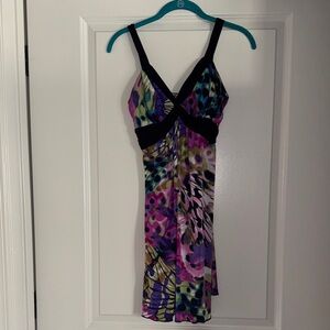 Vibrant Multicolor Sleeveless Dress